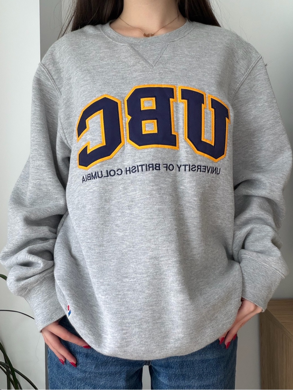 UBC Unisex Grey Crewneck